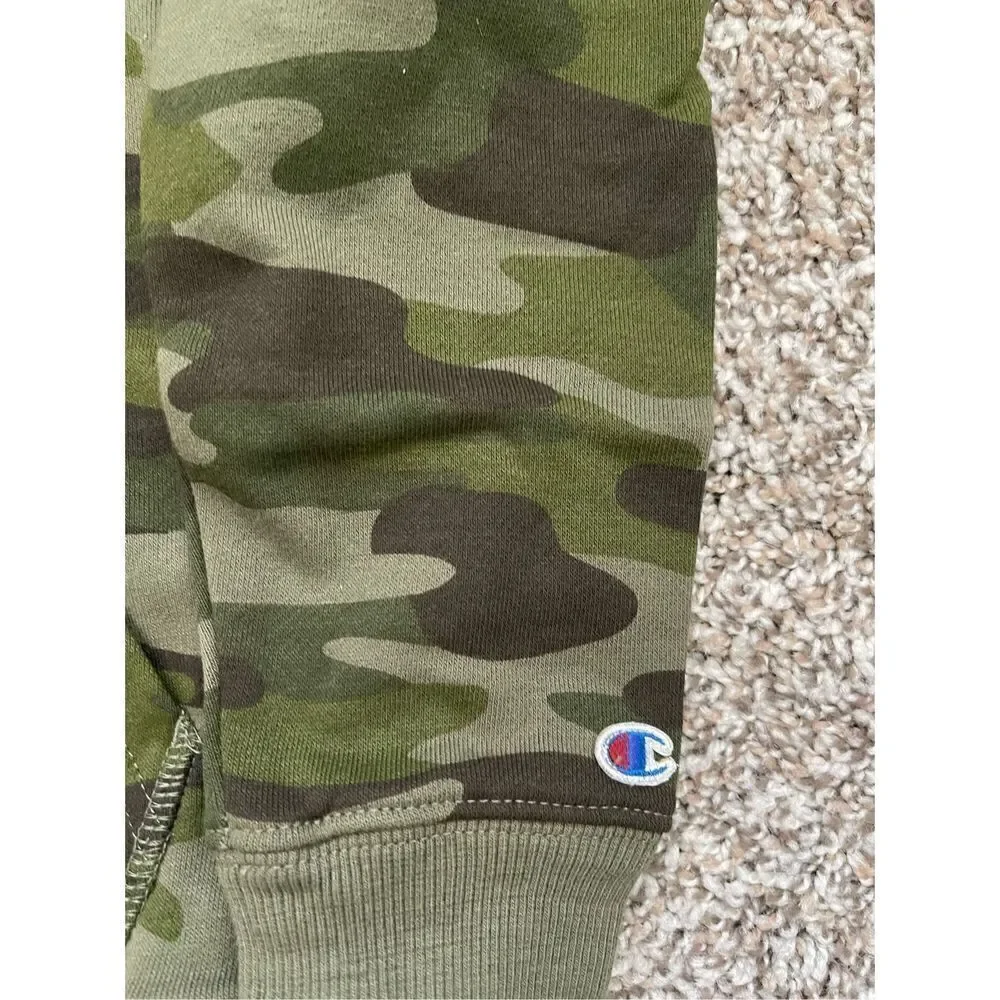 ❤️Champion Boy’s Fleece Hooded Camo Sweatshirt